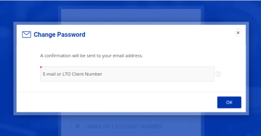 your registered email