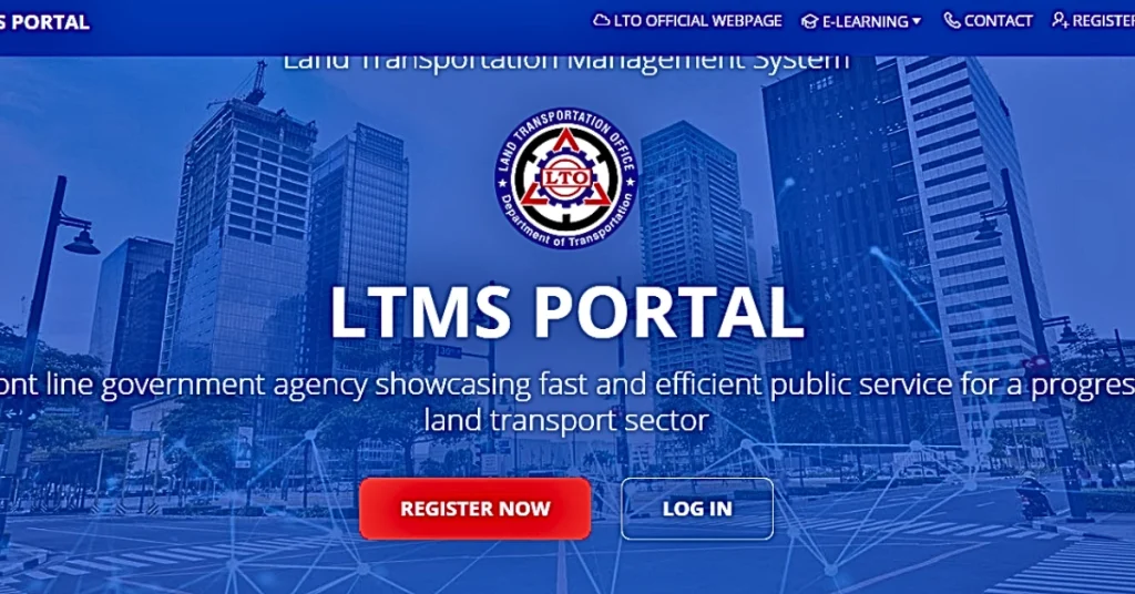 Go to the LTMS Portal